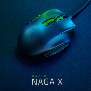 Naga X - Wired MMO Gaming Mouse